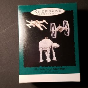 Vintage Hallmark Ornament The Vehicles of Star Wars NIB